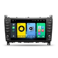 Carplay 8" DSP Android stereo 64GB Car DVD Player GPS WIFI Bluetooth RDS Radio For Mercedes Benz W203 W467 W209 W219 2004-2011